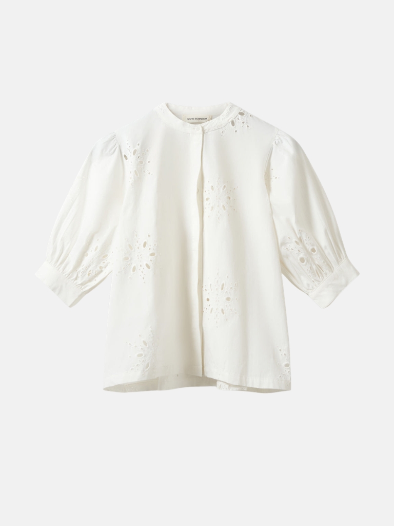 Bluse - AlessiaSW Broderie Anglaise, Snow White