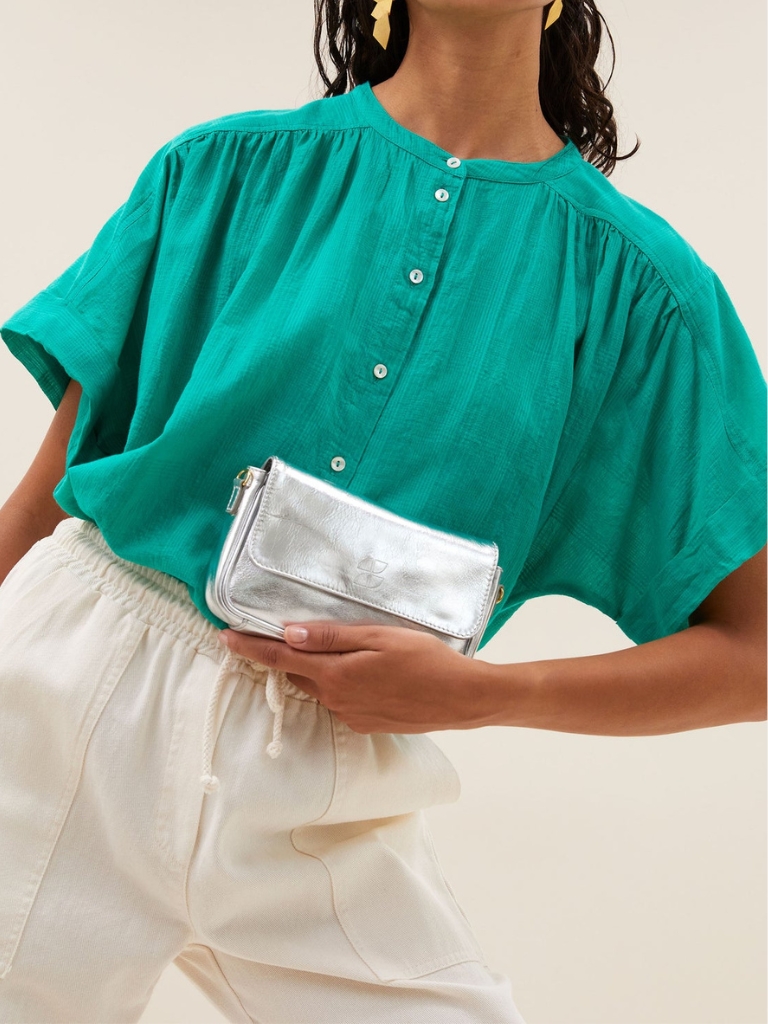 Bluse - Alex Dobby, Lucky Green