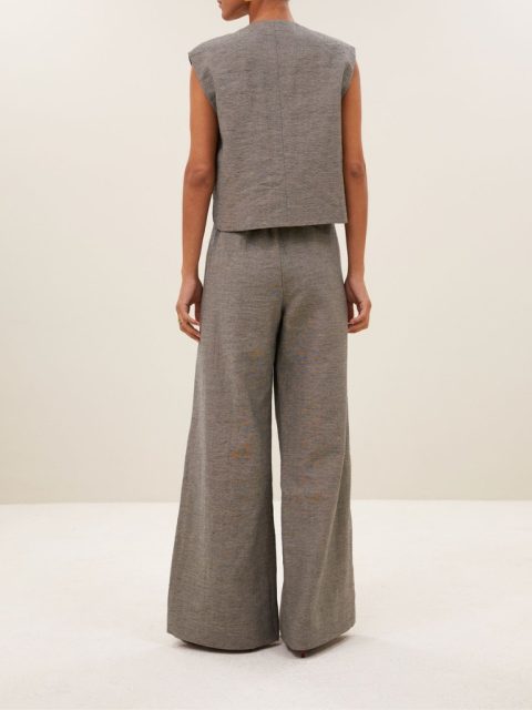 Alternative view of Gilet - Nori Melange, Charcoal Melee