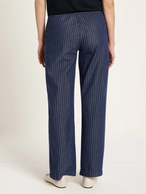 Alternative view of Hose - Streifen-Marlene GOTS, Blue/White