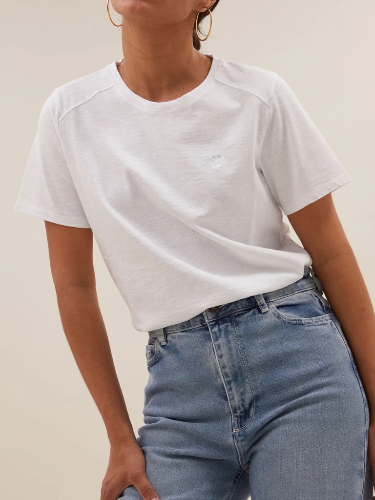 T-Shirt - Holy Logo, Bright White