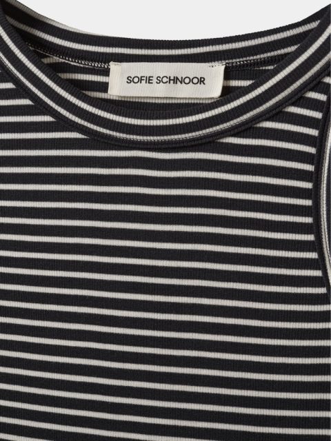 Alternative view of Top - JullieSW Stripe, Black