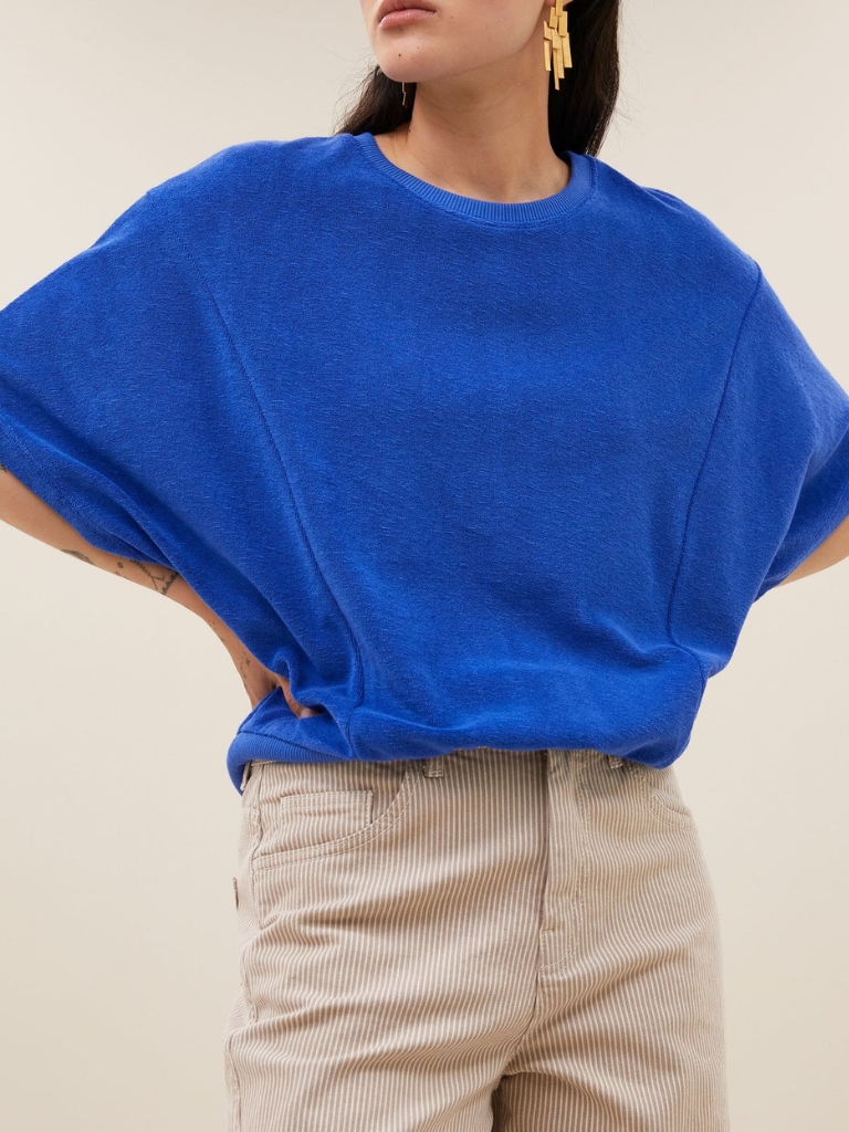 Top - Nuki Slub, Azul Blue