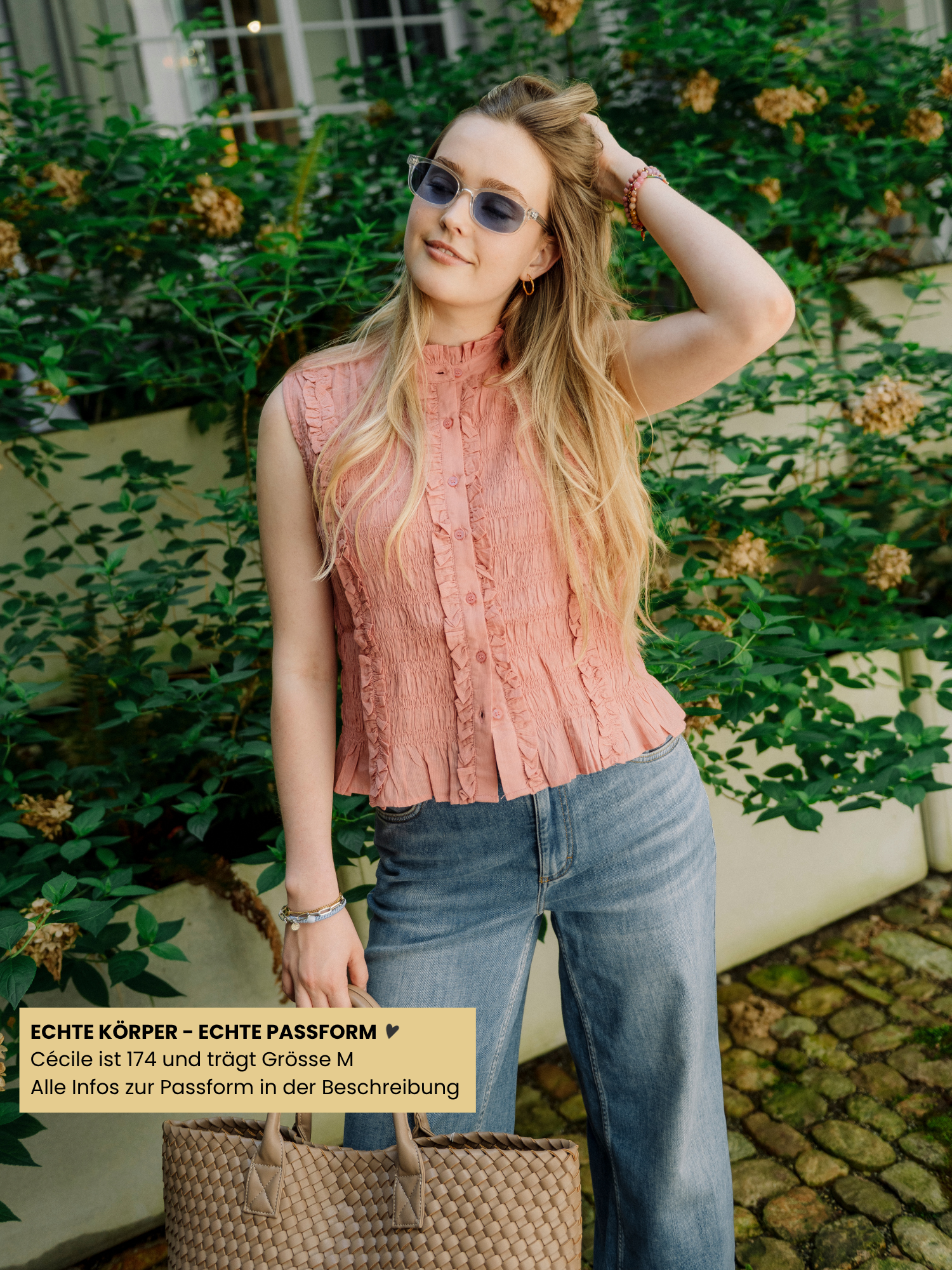 Bluse - Sloane, Rose – Bild 4