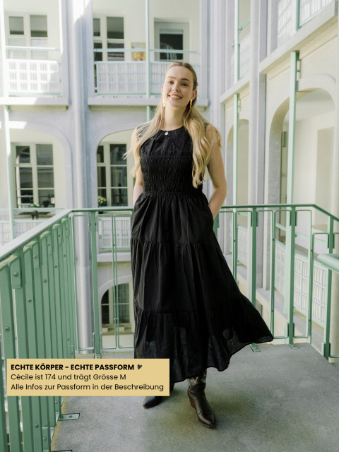 Alternative view of Kleid - Odama Midi, Noir