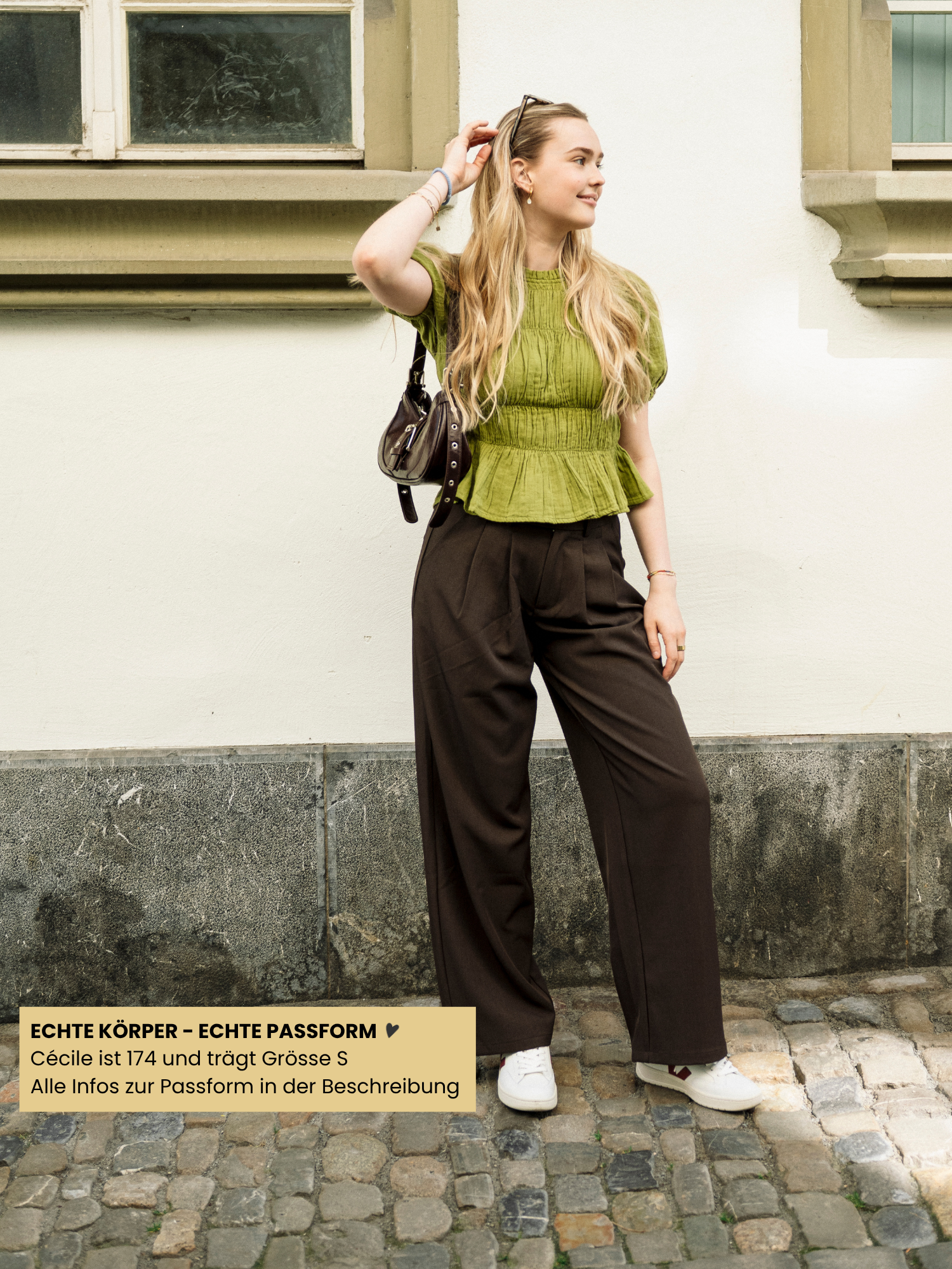 Hose - Nora, Dark Brown – Bild 3