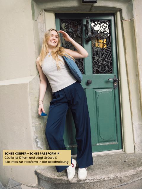 Alternative view of Hose - Nora, Dark Blue