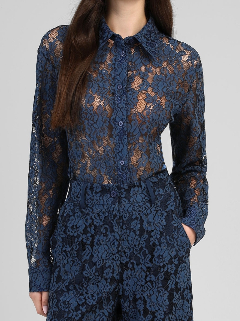 Bluse - Amolina, Marine