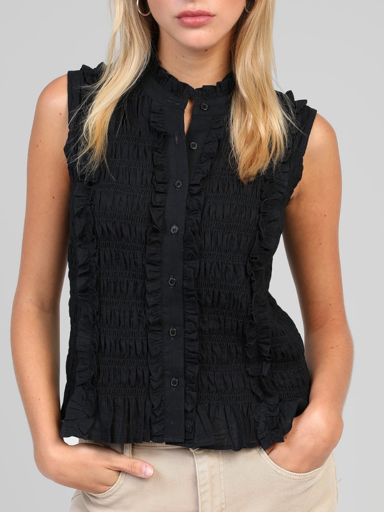 Bluse - Sloane, Noir
