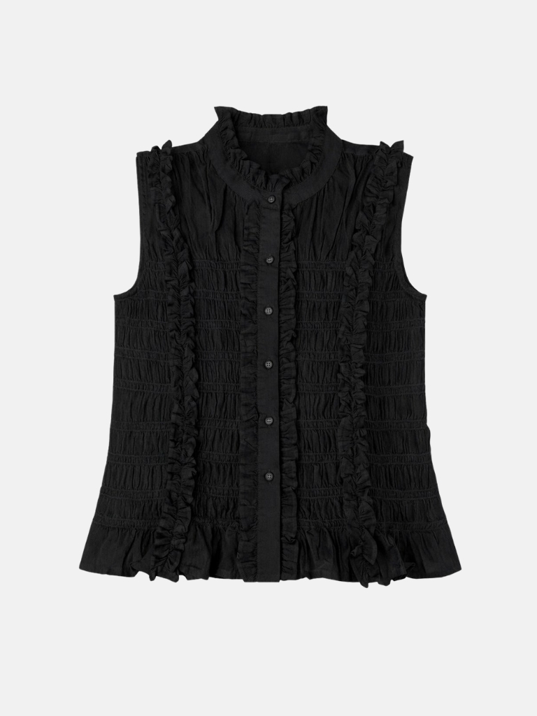Bluse - Sloane, Noir – Bild 5