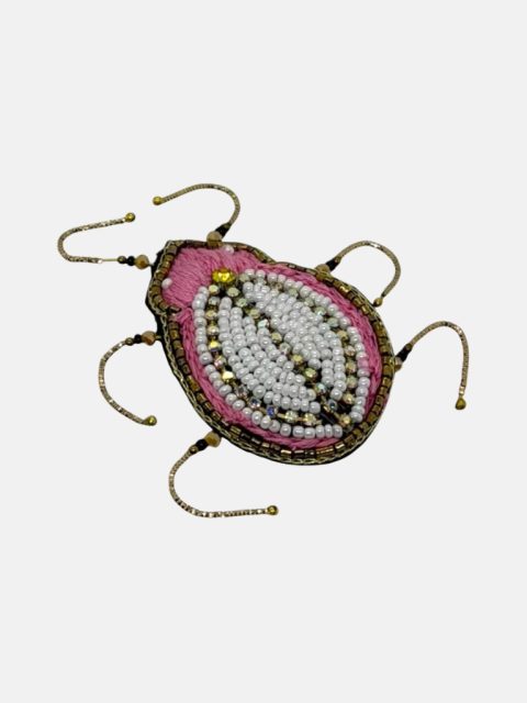 Brosche - Raspberry Pink