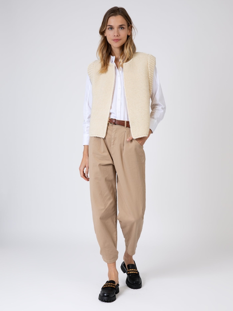 Gilet - Legringou, Vanille – Bild 3