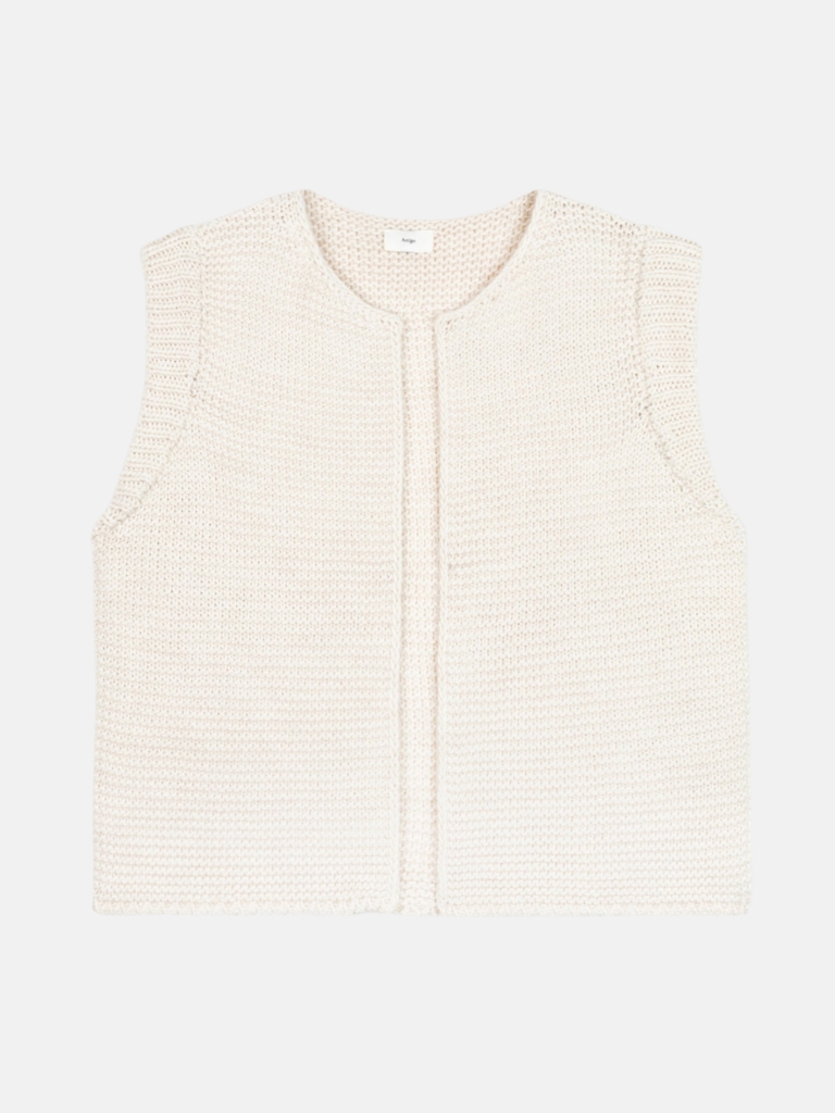 Gilet - Legringou, Vanille – Bild 5