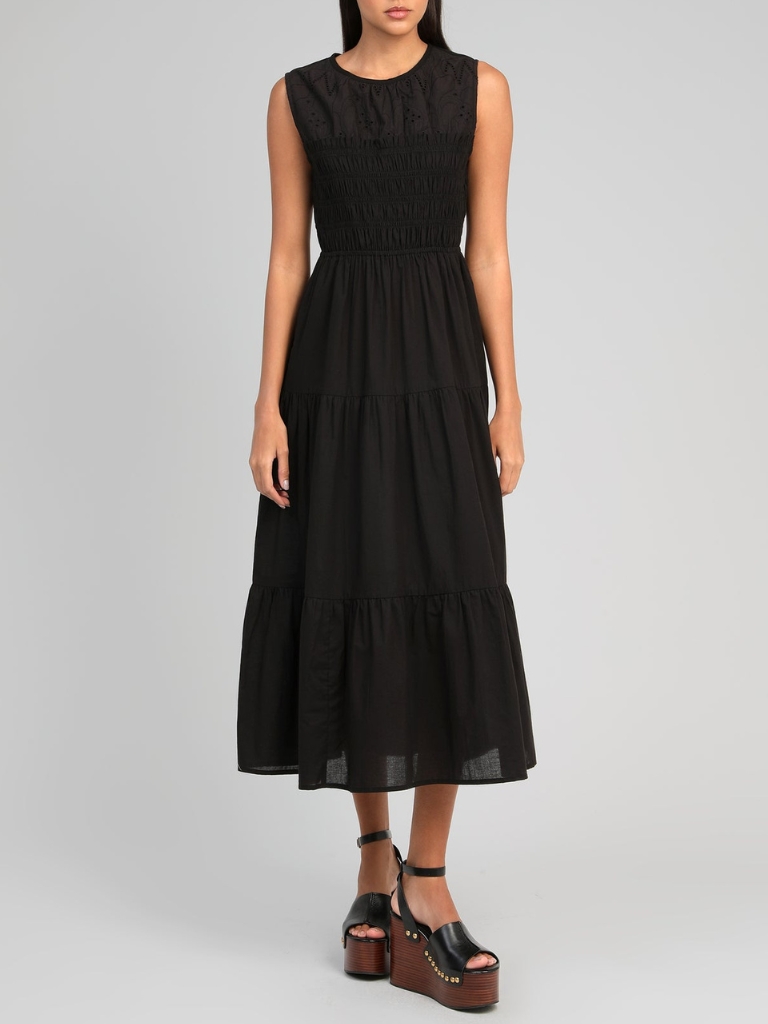 Kleid - Odama Midi, Noir