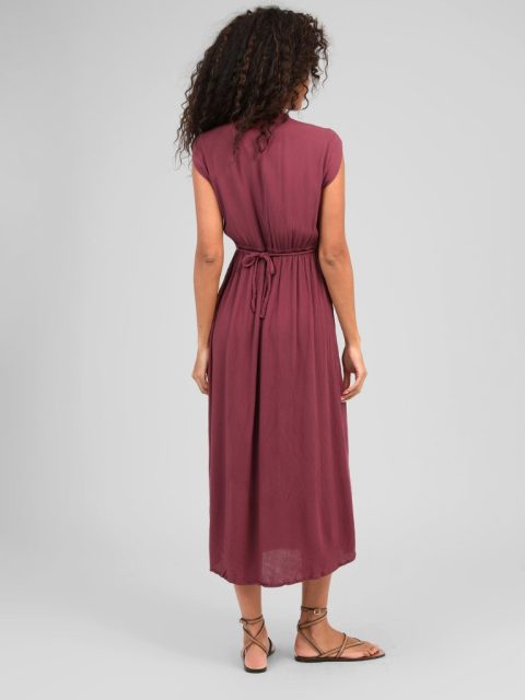 Alternative view of Kleid - Owestina Long, Raisin