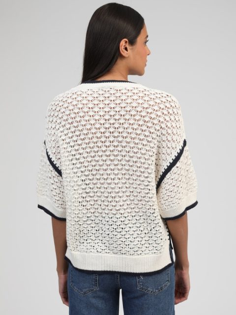 Alternative view of Pullover Kurzarm - Valmie, Ecru