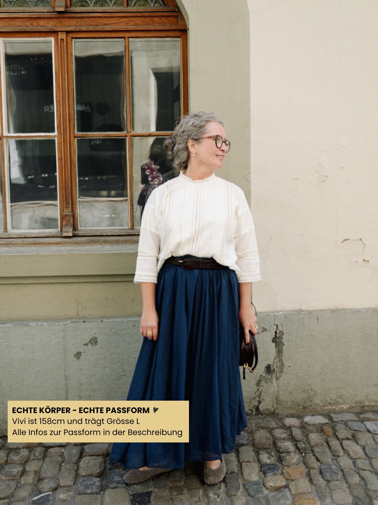 Bluse - Samilou, Ecru – Bild 3