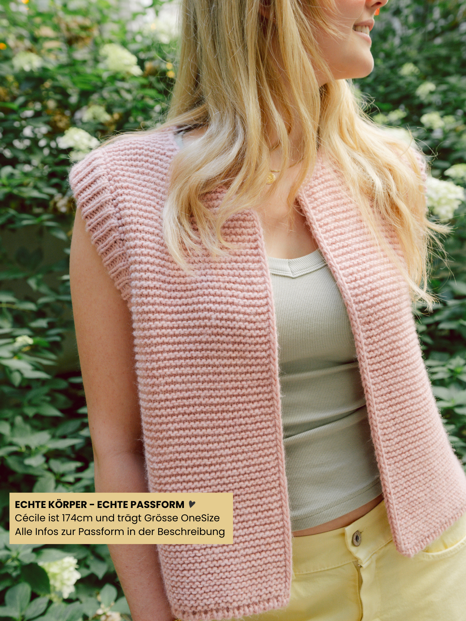 Gilet - Legringo, Rose – Bild 2