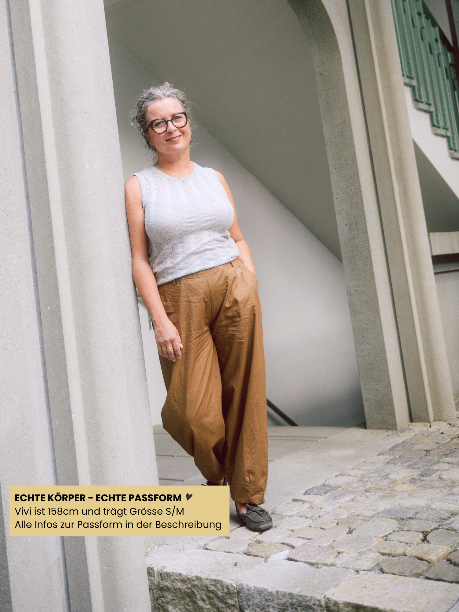 Hosen - Colorado Poplin Barrel, Camel – Bild 8