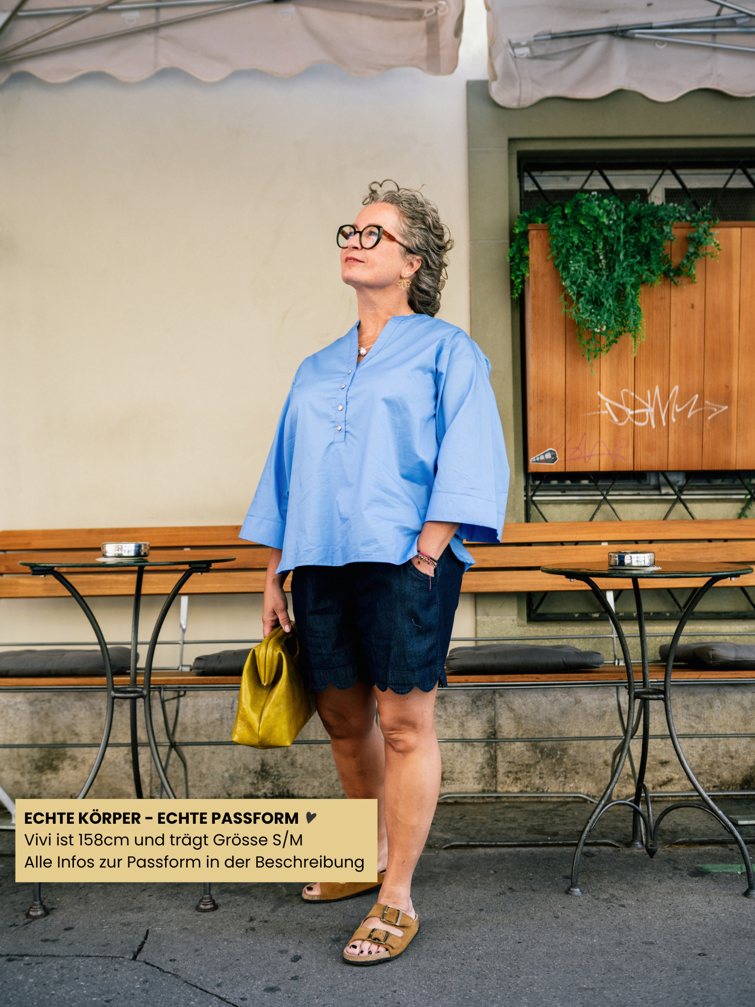 Shorts - Honolulu Denim, Dark Blue – Bild 3