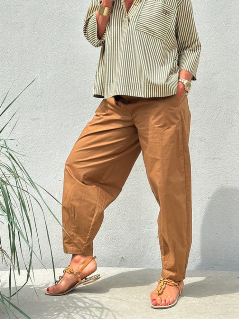 Barrel Hosen - Colorado Poplin Barrel, Camel