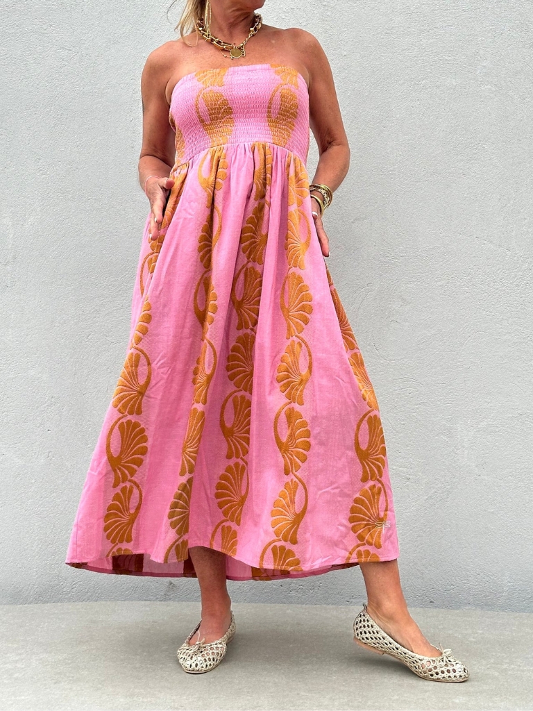 Kleid - Polo Dress, Pink