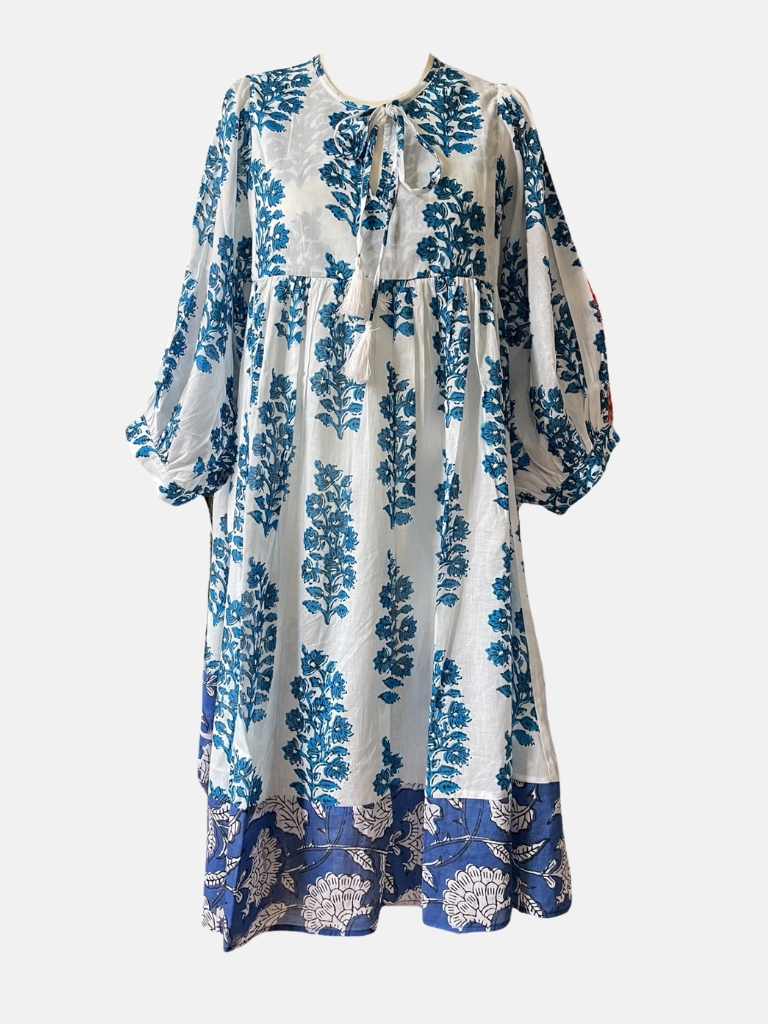 Kleid - Wide, Short, Navy Blue
