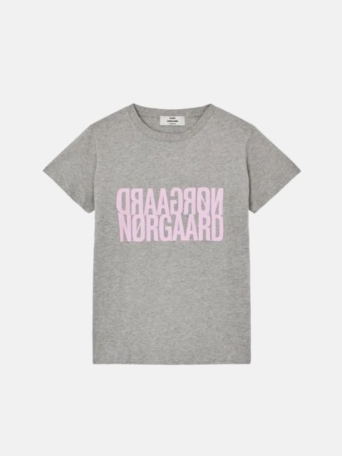 T-shirt - Trenda Cotton Tee, Light Grey Melange