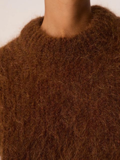 Pullover - Alize, Cognac Chiné – Bild 5