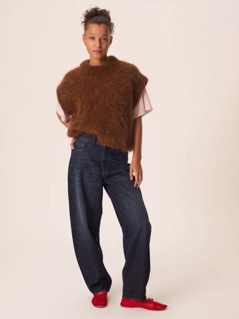 Pullover - Alize, Cognac Chiné – Bild 4