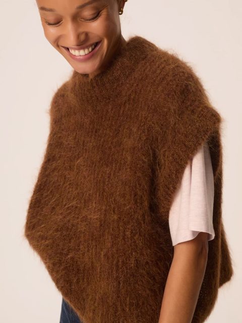 Pullover - Alize, Cognac Chiné – Bild 3