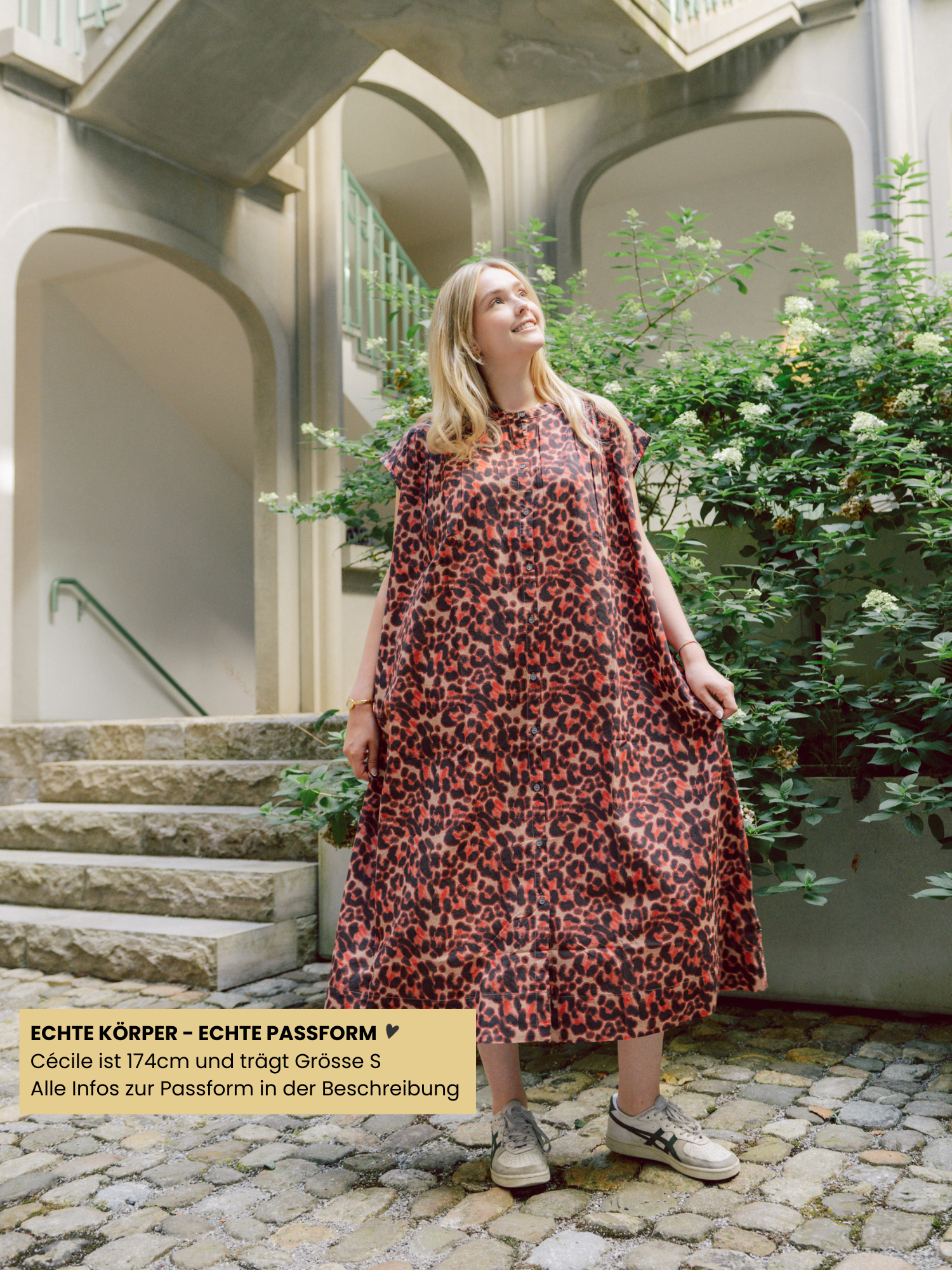 Kleid - Nana, Cheetah Blush – Bild 2