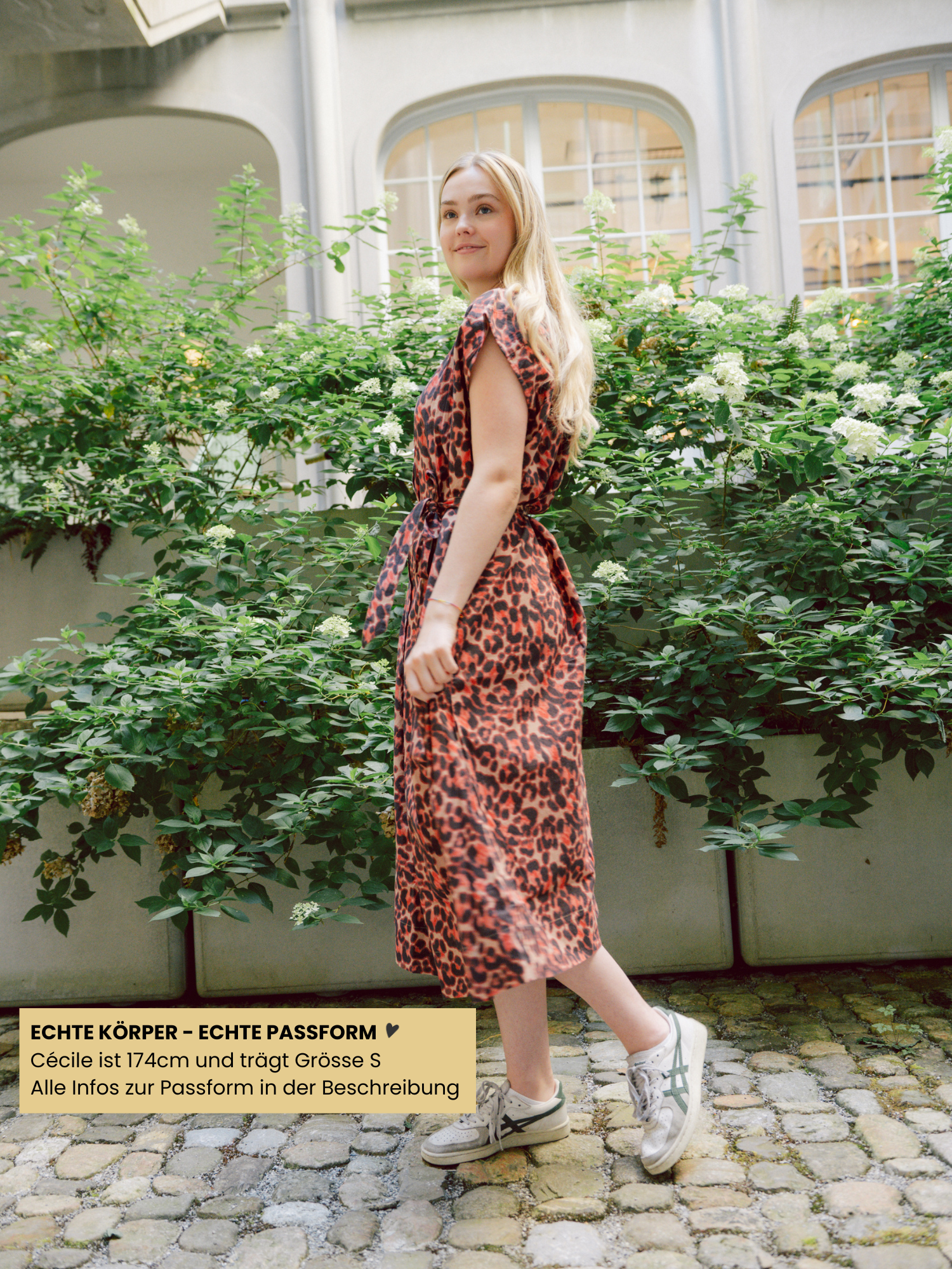 Kleid - Nana, Cheetah Blush – Bild 4