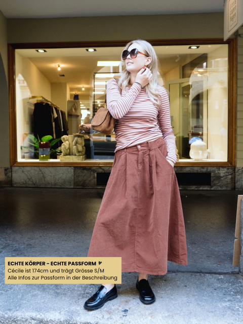 Alternative view of Rock - AVA Ellinor Corduroy, Tabacco