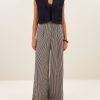 Hosen Celin Stripe in Midnight Color by_bar