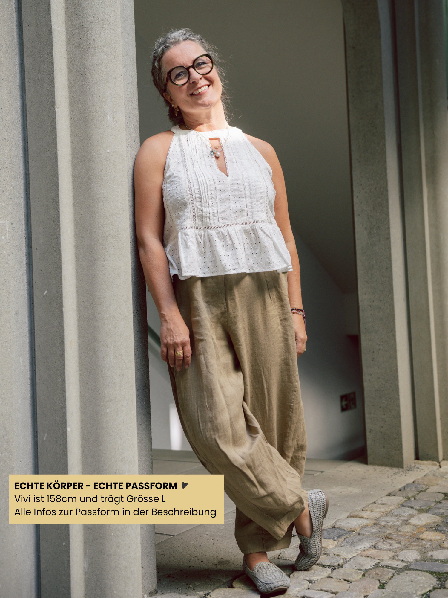 Top - Semina, Blanc – Bild 2