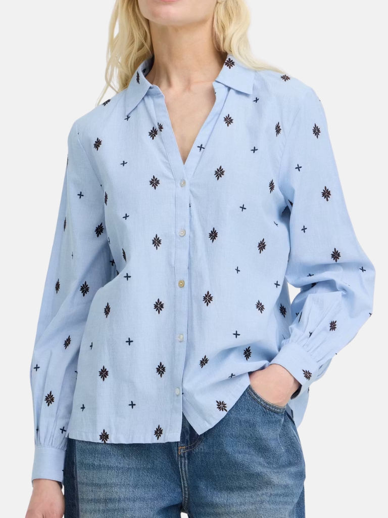 Bluse - BYFABIENNE, Chambray Blue