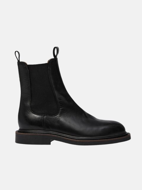 Pavement Boots PANord in Leather and Black color