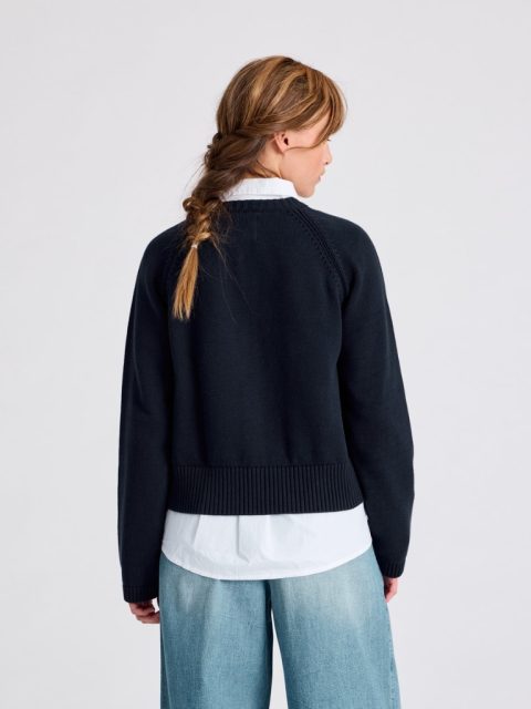 Alternative view of Cardigan - Inge, Midnight Blue