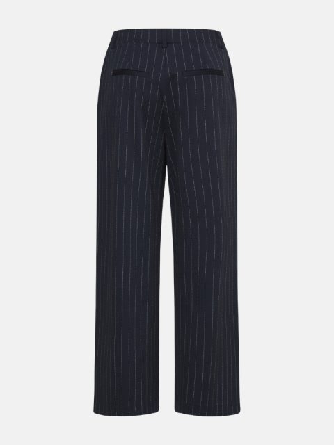 Alternative view of Hose - BYROWAN Wide Pants Stripe, Dark Sapphire Pinstripe