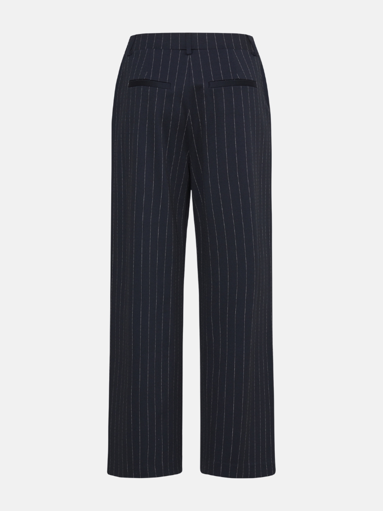 Hose - BYROWAN Wide Pants Stripe, Dark Sapphire Pinstripe – Bild 2