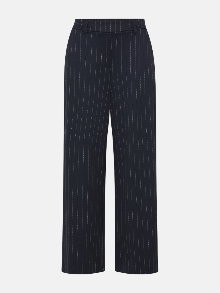 Hose - BYROWAN Wide Pants Stripe, Dark Sapphire Pinstripe
