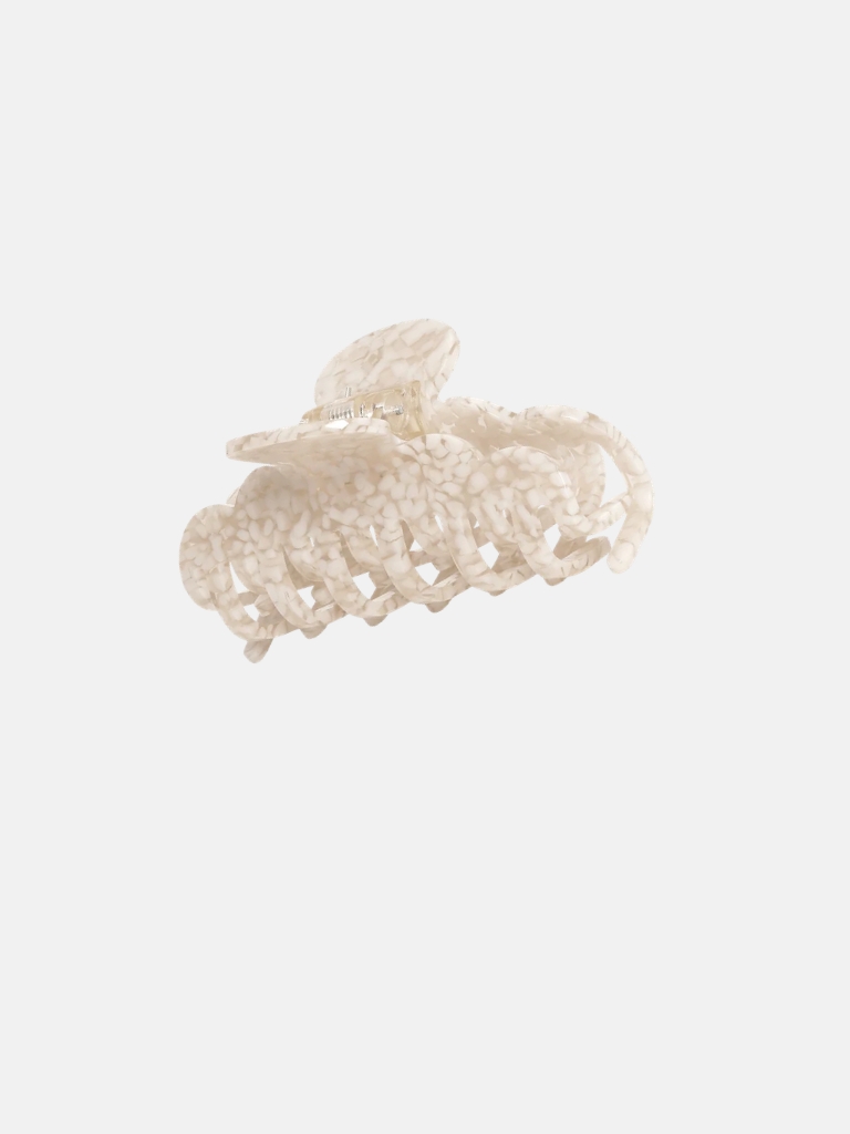 Haarspange – Alfrida Pebble Middle, Off White
