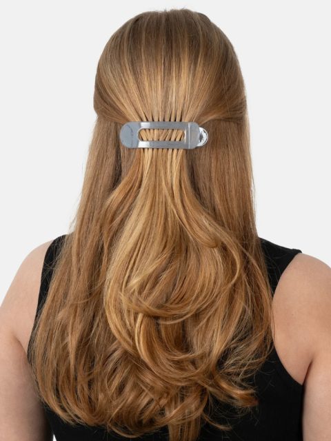 Alternative view of Haarspange – Crocodile Hair Clip, Grey Big
