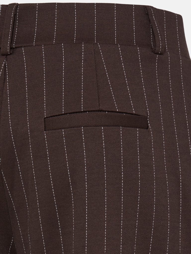 Hose - BYROWAN Wide Pants Stripe, Java Pinstripe – Bild 7