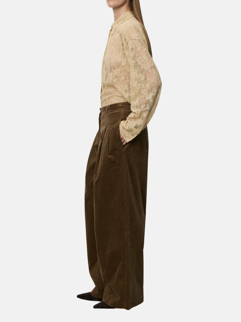Hose - CORLIESW Corduroy, Brown – Bild 3
