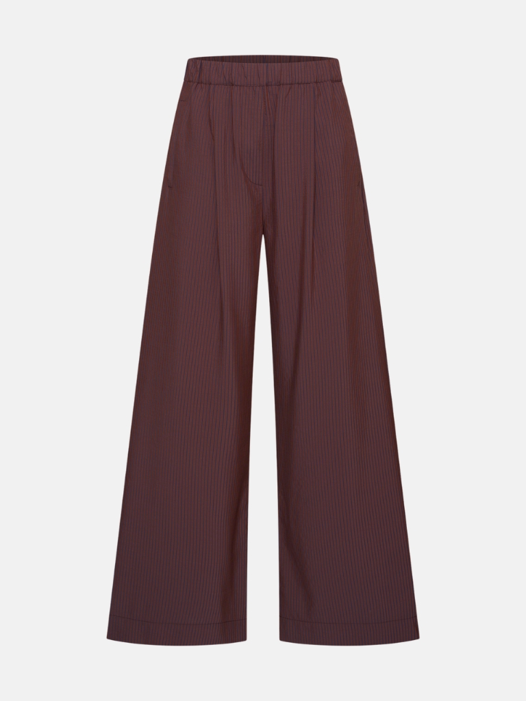 Hose – Celin Stripe Pants, Tan Stripe – Bild 4