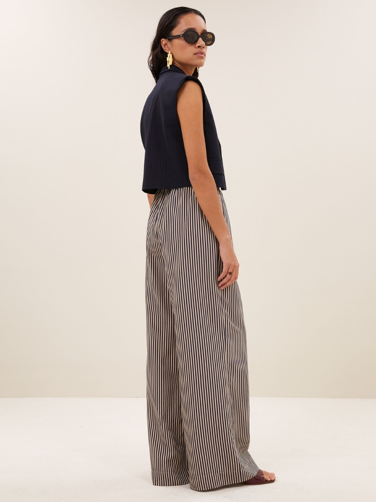 Hosen - Celin Stripe, Midnight Stripe – Bild 5