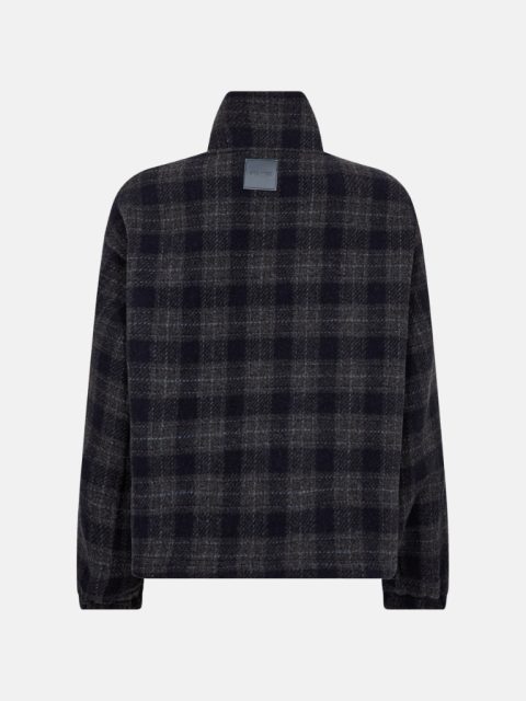 Mos Mosh Jacke MMCamille karriert Navy Blue