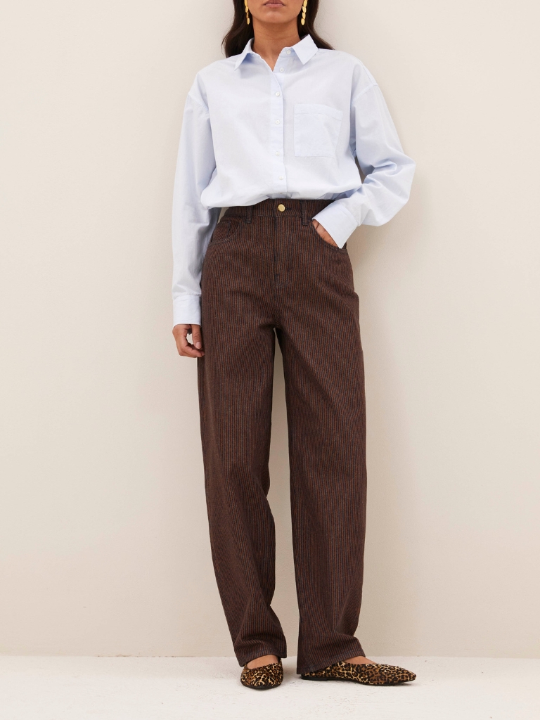 Jeans – Lew Stripe, Copper Stripe